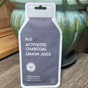 🪷5 for $20🪷 ESW Beuty H2O Activated Charcoal Lemon Juice Face Mask